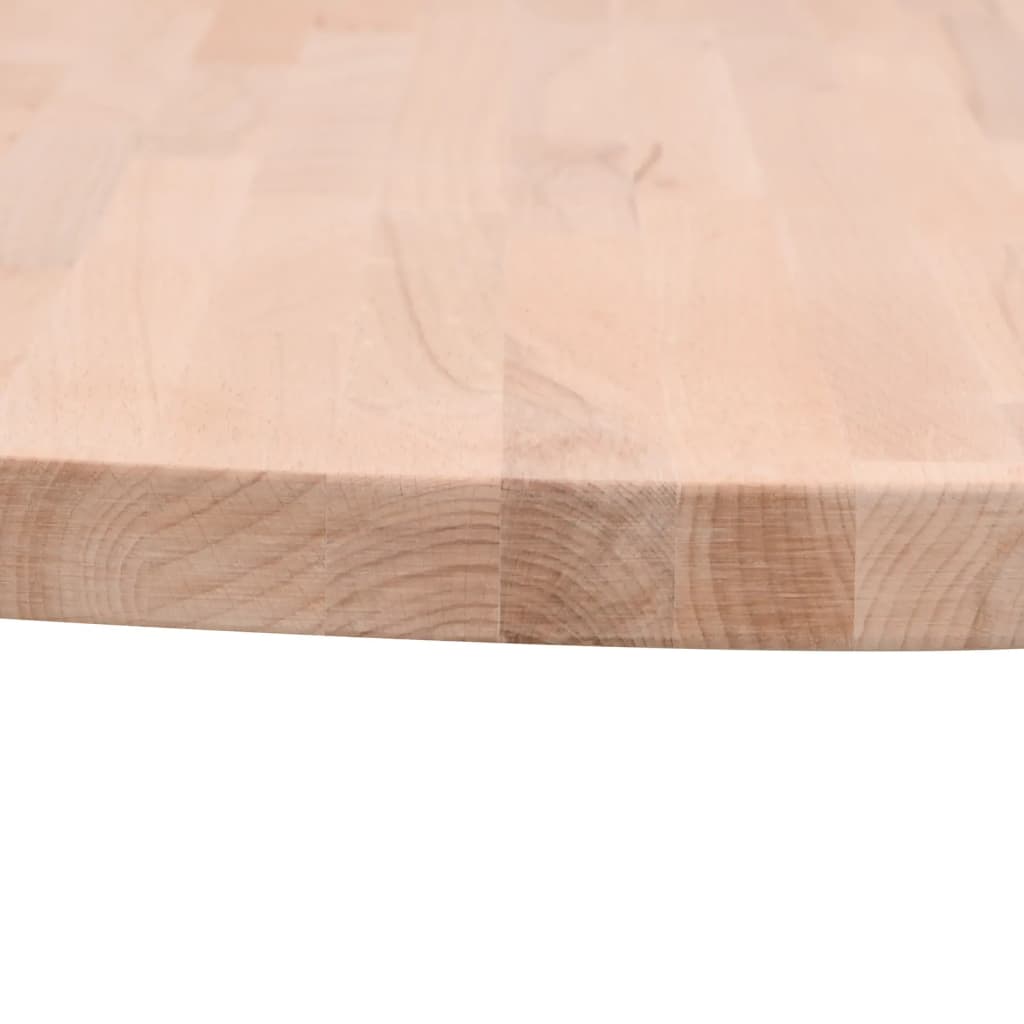 Blat de masă rotund, Ø60x2,5 cm, lemn masiv de fag - Lando
