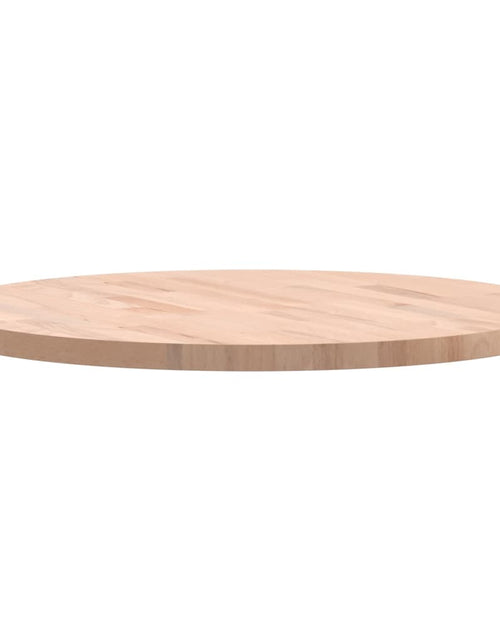 Încărcați imaginea în vizualizatorul Galerie, Blat de masă rotund, Ø60x2,5 cm, lemn masiv de fag - Lando
