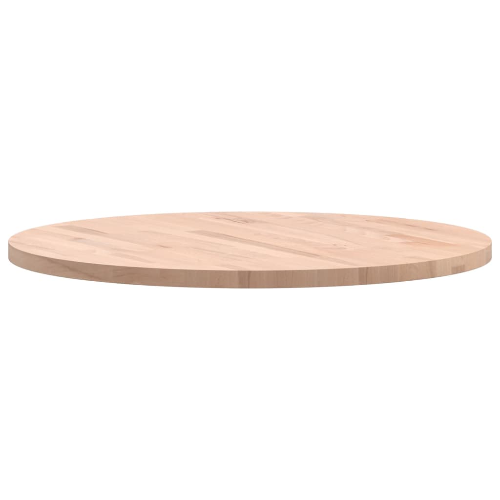 Blat de masă rotund, Ø70x2,5 cm, lemn masiv de fag - Lando