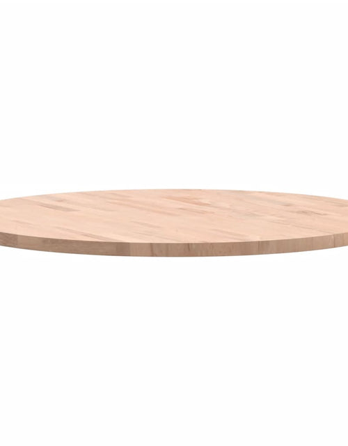 Încărcați imaginea în vizualizatorul Galerie, Blat de masă rotund, Ø80x2,5 cm, lemn masiv de fag - Lando
