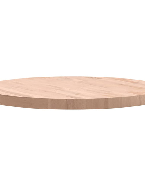 Încărcați imaginea în vizualizatorul Galerie, Blat de masă rotund, Ø70x4 cm, lemn masiv de fag - Lando
