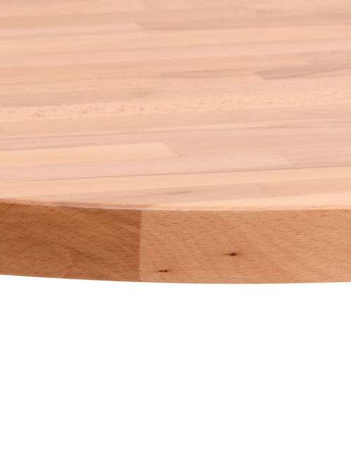 Загрузите изображение в средство просмотра галереи, Blat de masă rotund, Ø60x2,5 cm, lemn masiv de fag - Lando
