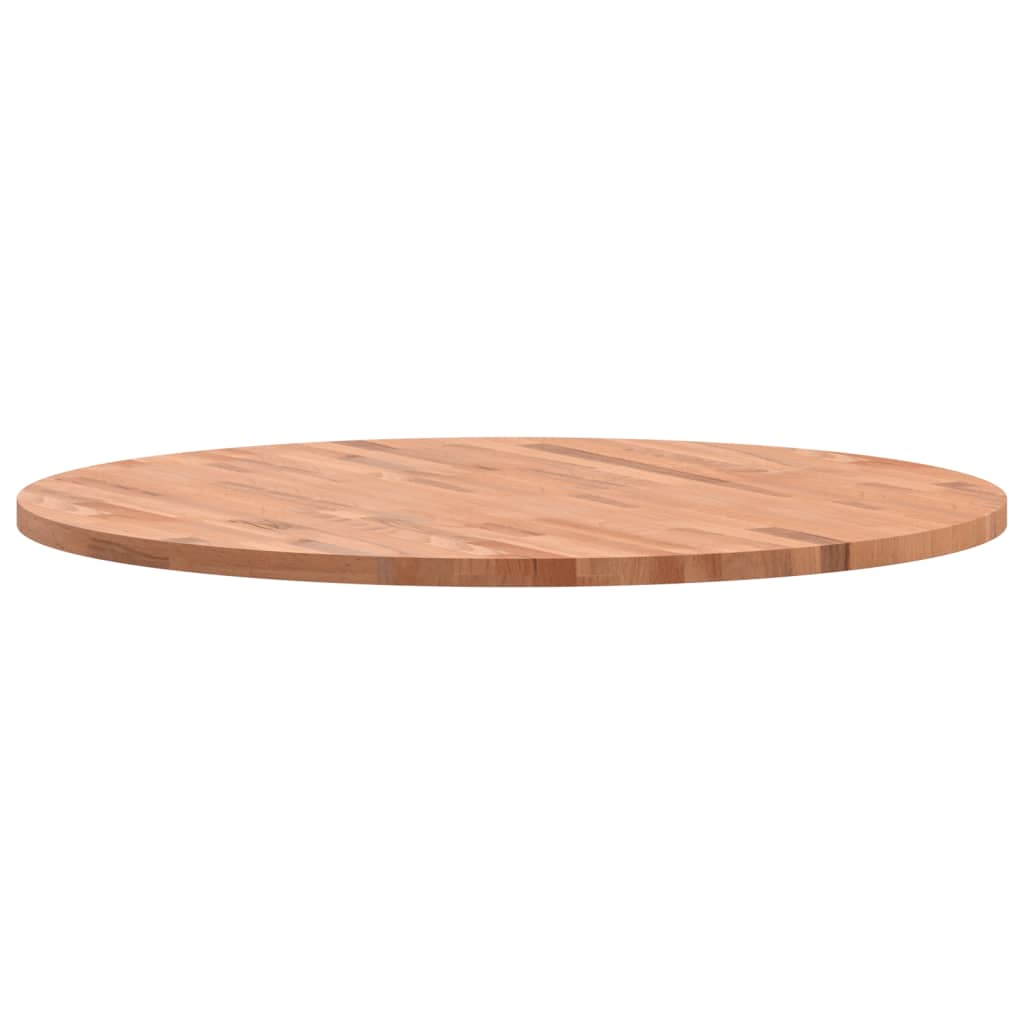 Blat de masă rotund, Ø90x2,5 cm, lemn masiv de fag - Lando