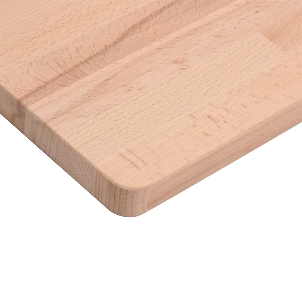 Blat de masă pătrat, 70x70x2,5 cm, lemn masiv de fag - Lando