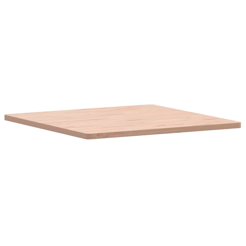 Blat de masă pătrat, 80x80x2,5 cm, lemn masiv de fag - Lando