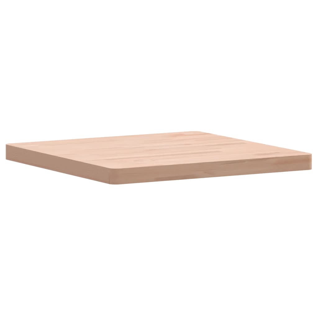 Blat de masă pătrat, 60x60x4 cm, lemn masiv de fag - Lando