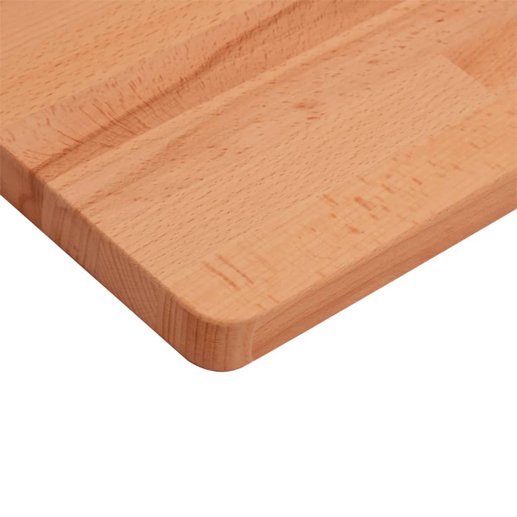 Blat de masă pătrat, 50x50x1,5 cm, lemn masiv de fag - Lando