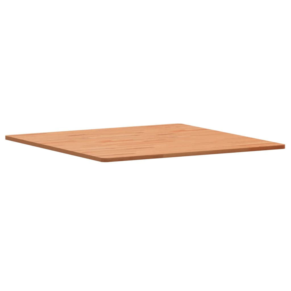 Blat de masă pătrat, 80x80x1,5 cm, lemn masiv de fag - Lando