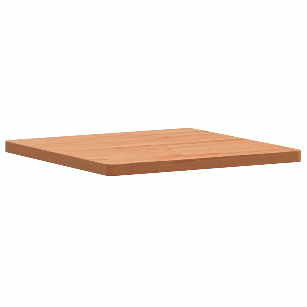 Blat de masă pătrat, 50x50x2,5 cm, lemn masiv de fag - Lando
