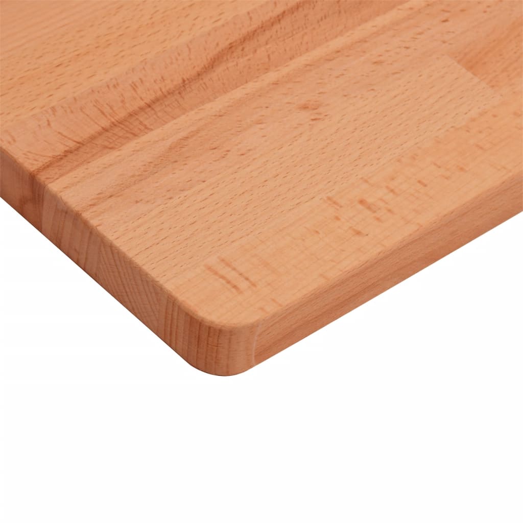 Blat de masă pătrat, 90x90x2,5 cm, lemn masiv de fag - Lando