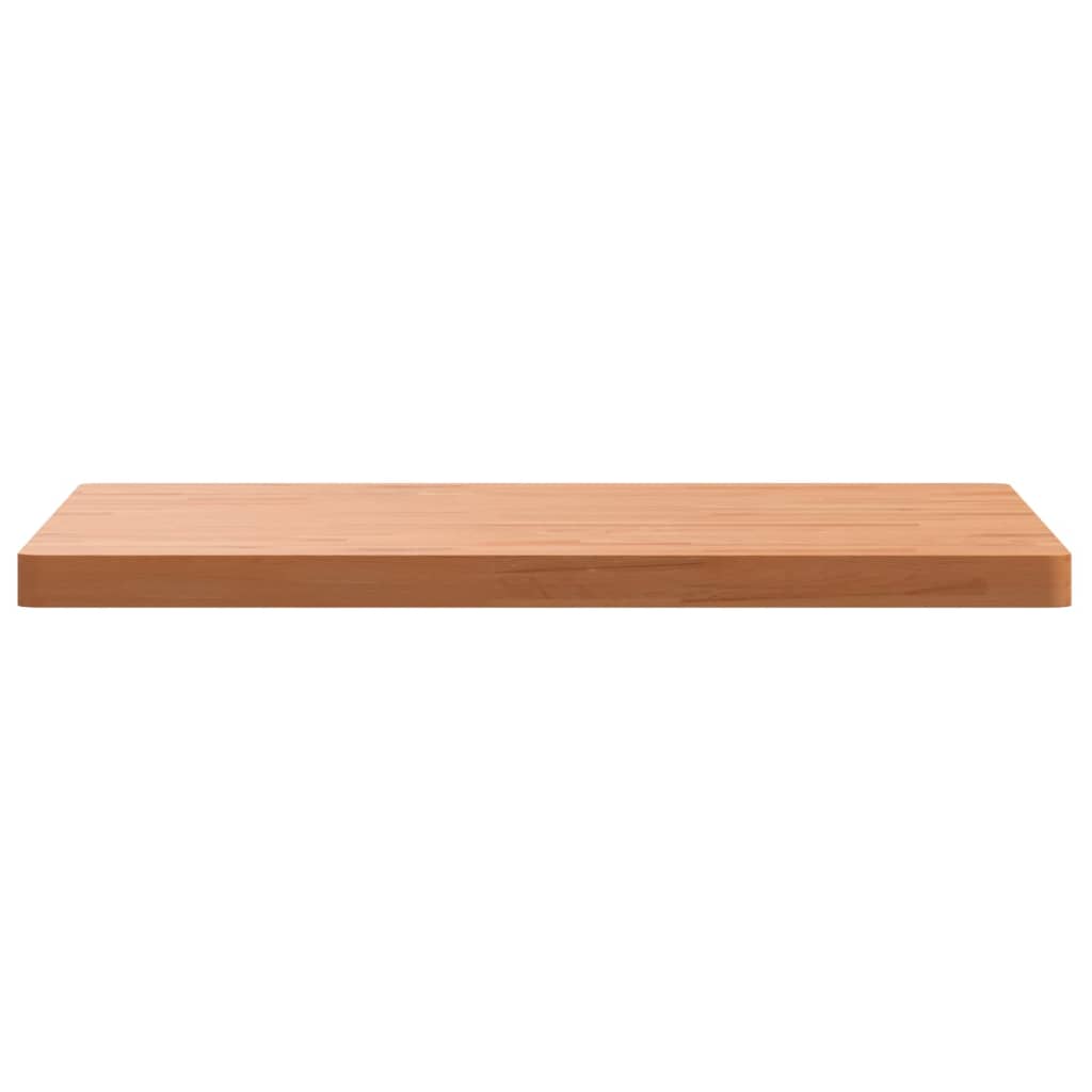 Blat de masă pătrat, 80x80x4 cm, lemn masiv de fag - Lando