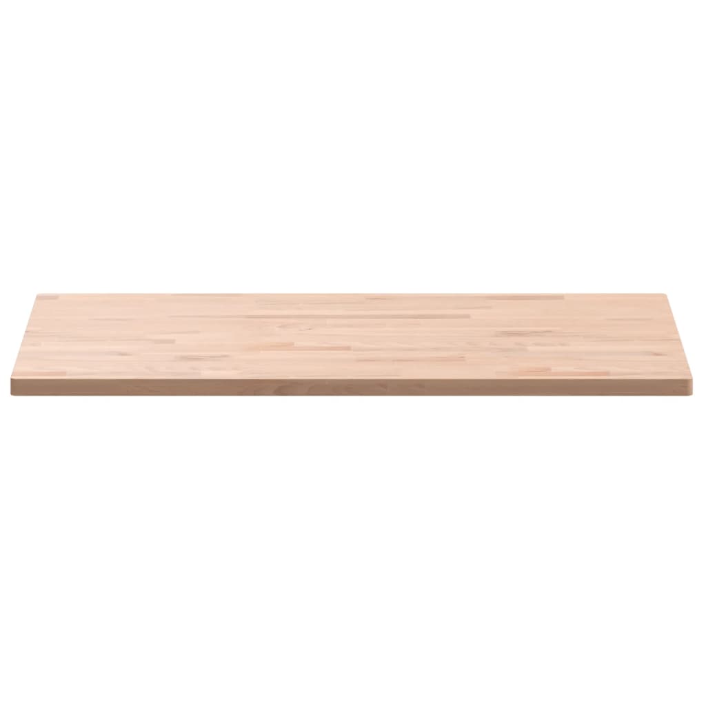 Blat de baie, 100x60x2,5 cm, lemn masiv de fag - Lando