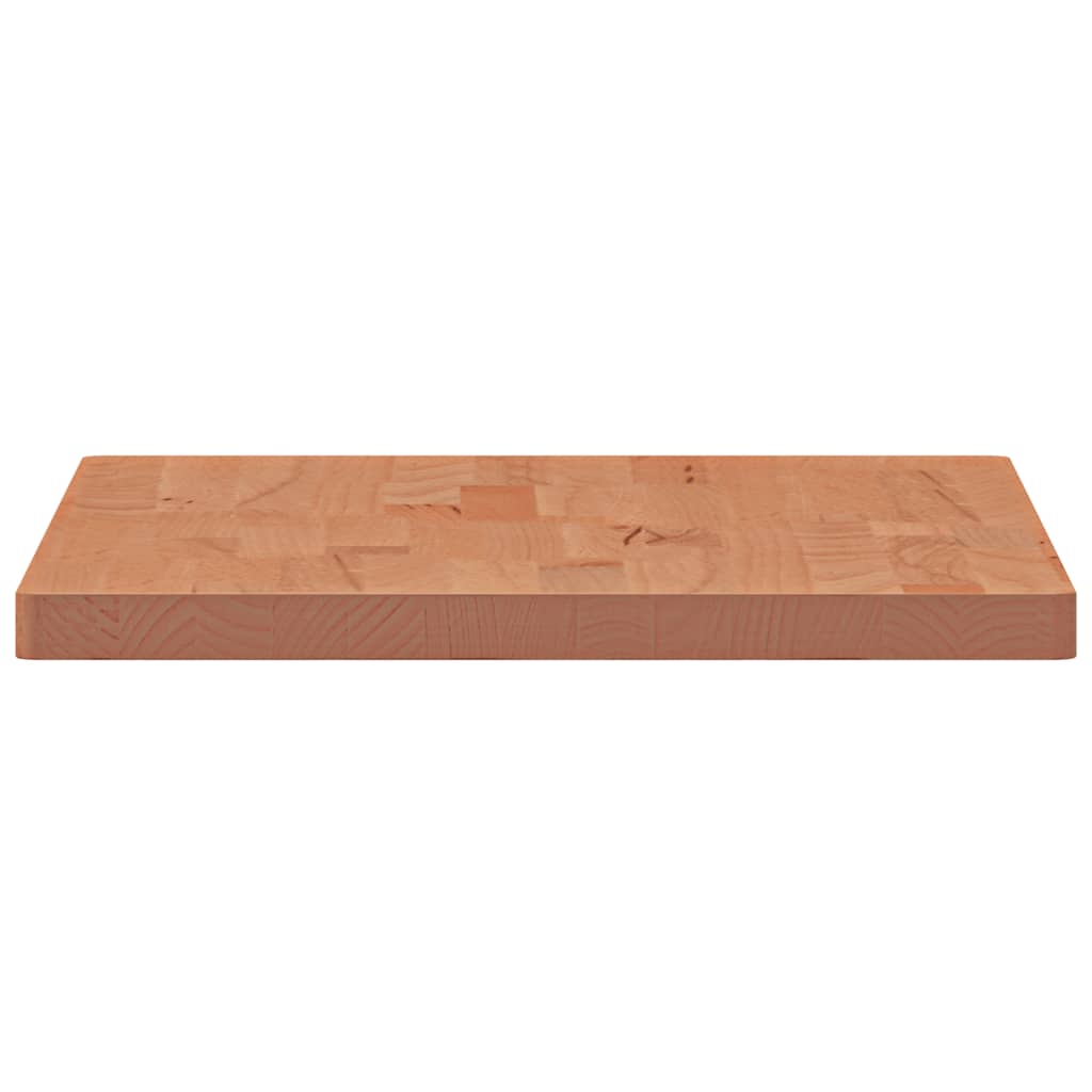 Blat de baie, 60x40x2,5 cm, lemn masiv de fag - Lando