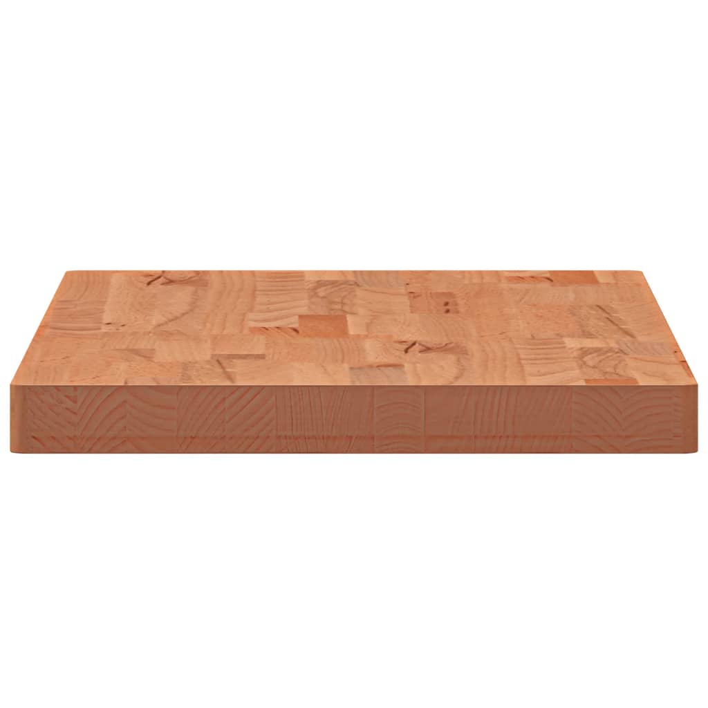 Blat de baie, 100x50x4 cm, lemn masiv de fag - Lando