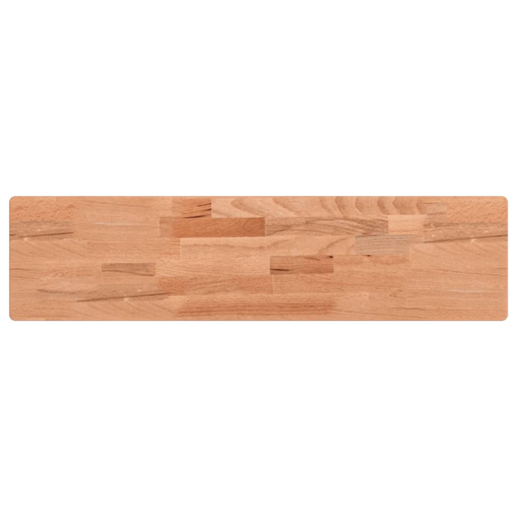 Raft de perete, 80x20x4 cm, lemn masiv de fag - Lando