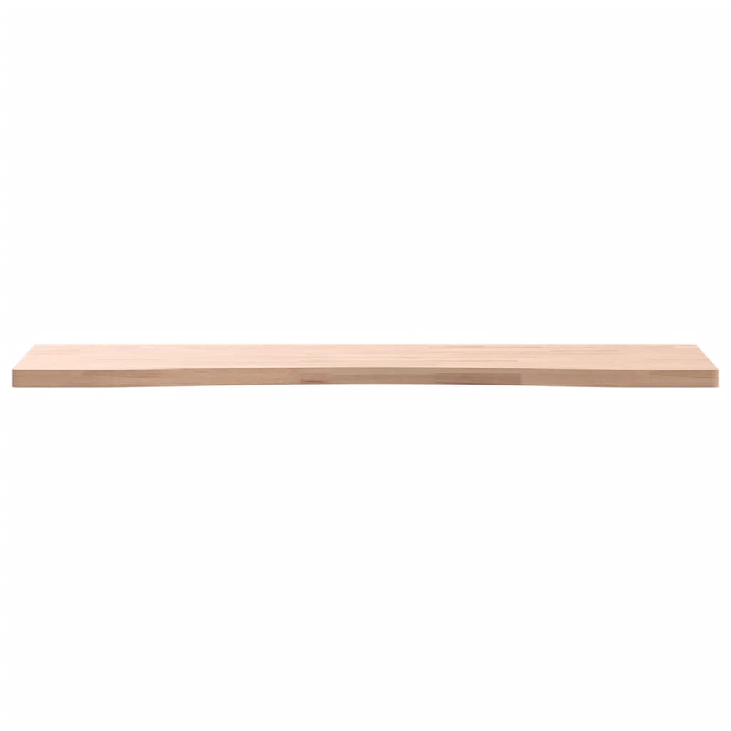 Blat de birou, 100x(45-50)x2,5 cm, lemn masiv de fag - Lando