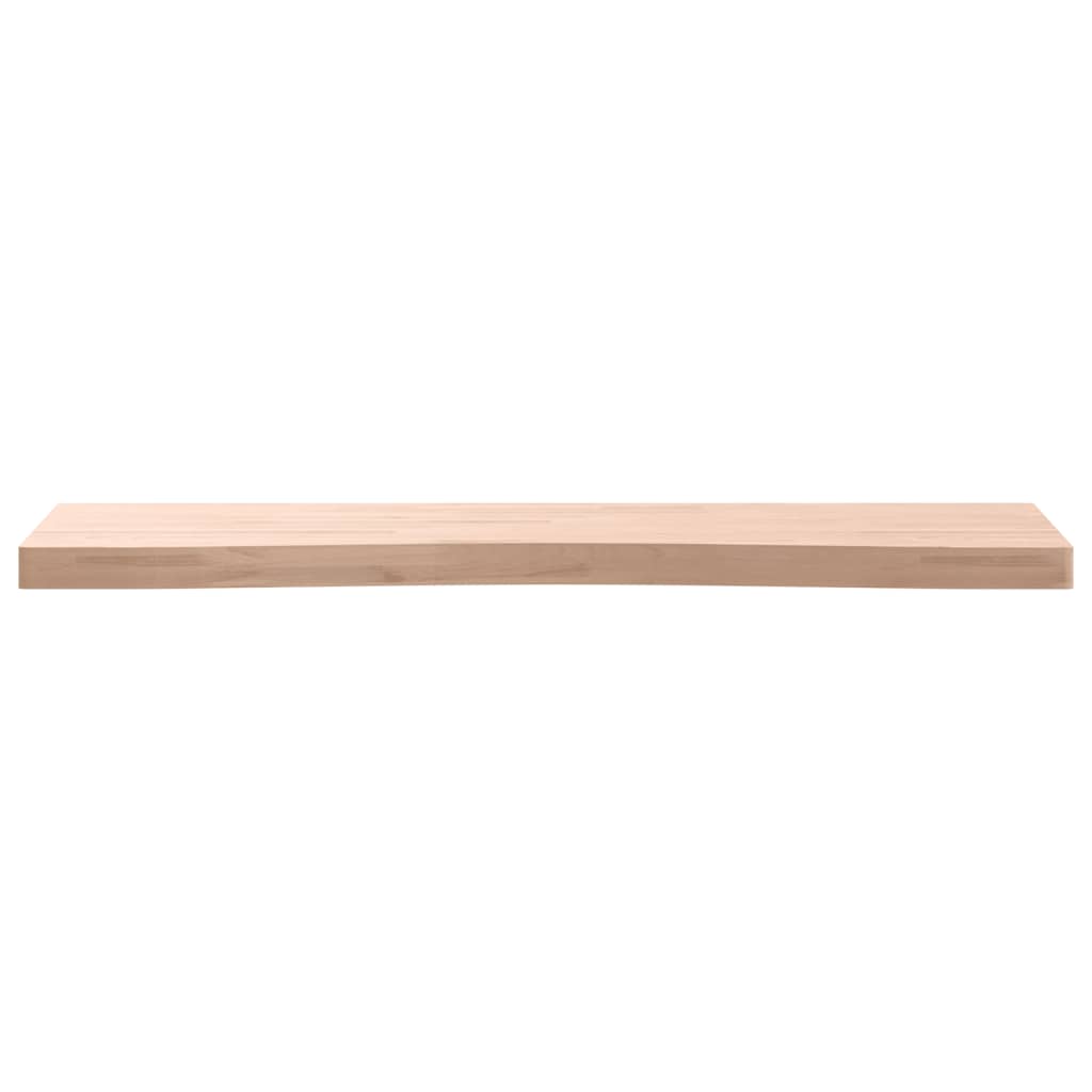 Blat de birou, 100x(55-60)x4 cm, lemn masiv de fag - Lando