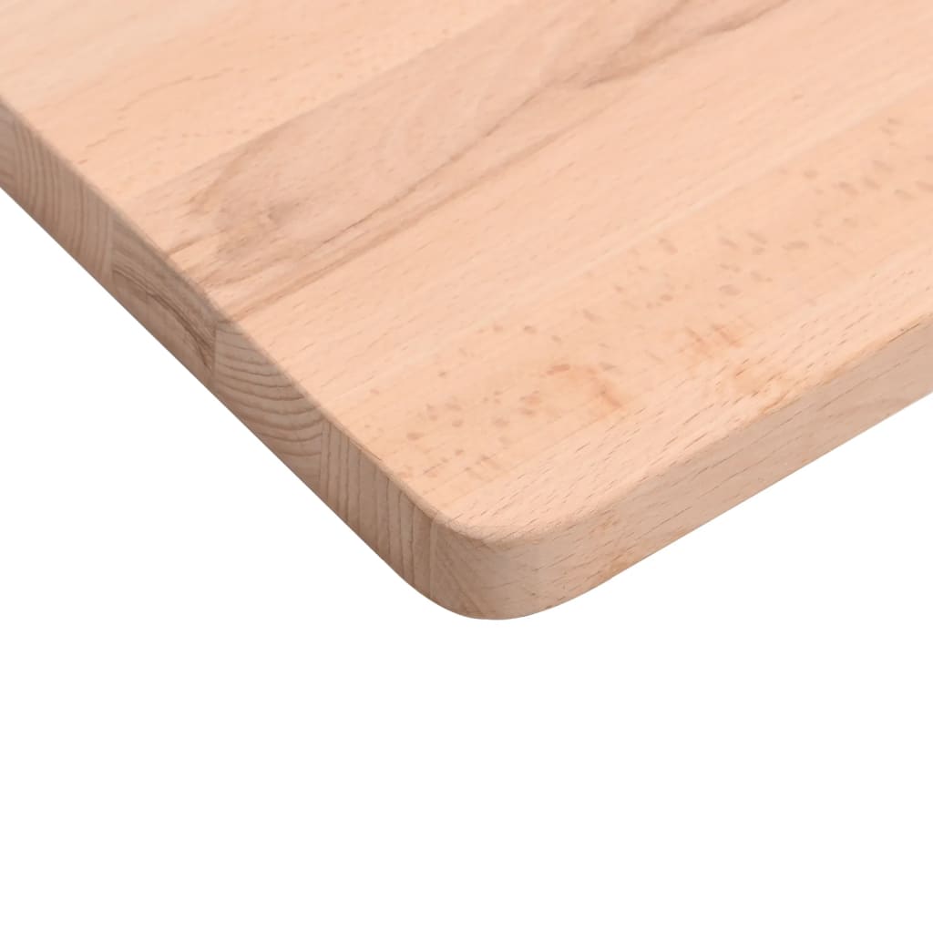 Blat de birou, 100x(55-60)x4 cm, lemn masiv de fag - Lando