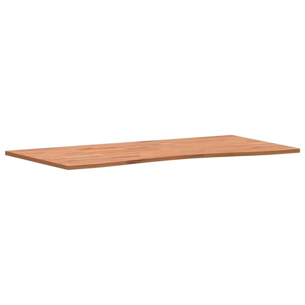 Blat de birou, 100x(45-50)x1,5 cm, lemn masiv de fag - Lando