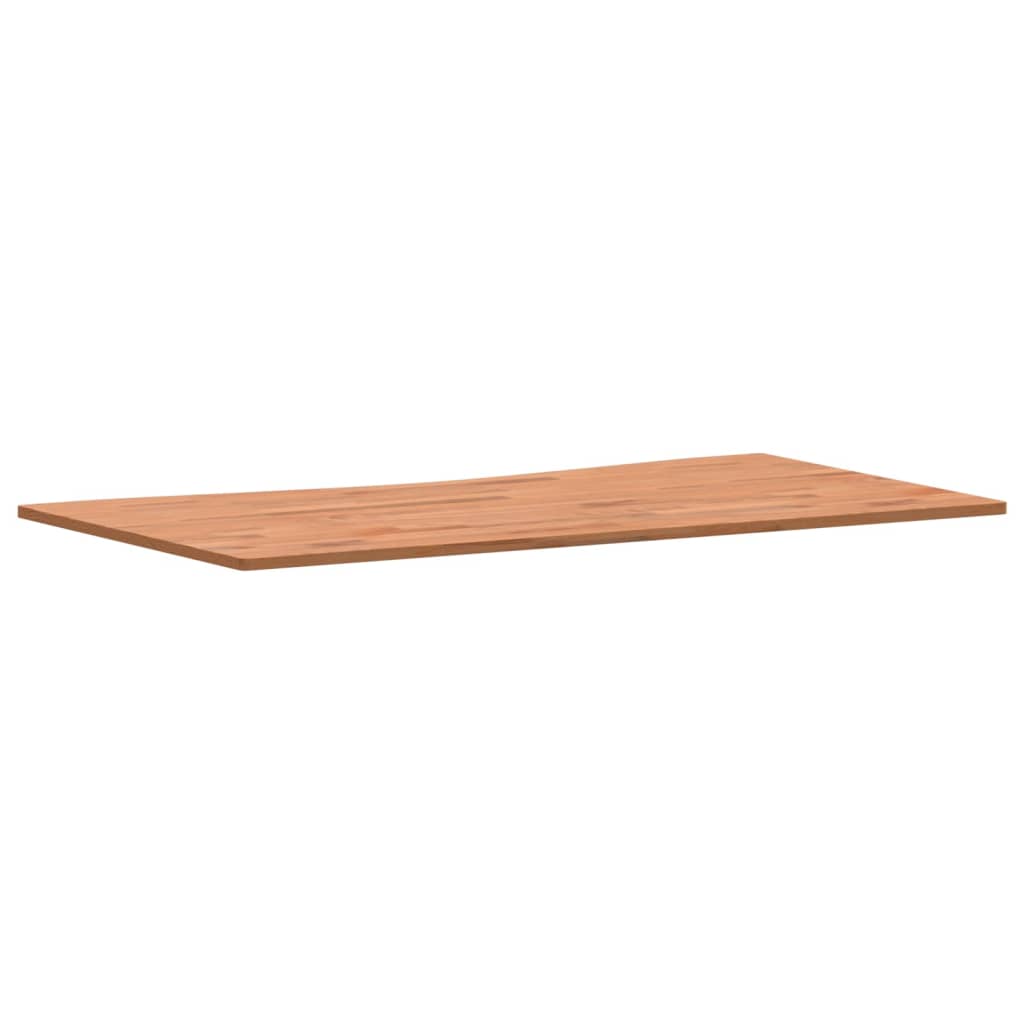 Blat de birou, 110x(55-60)x1,5 cm, lemn masiv de fag - Lando