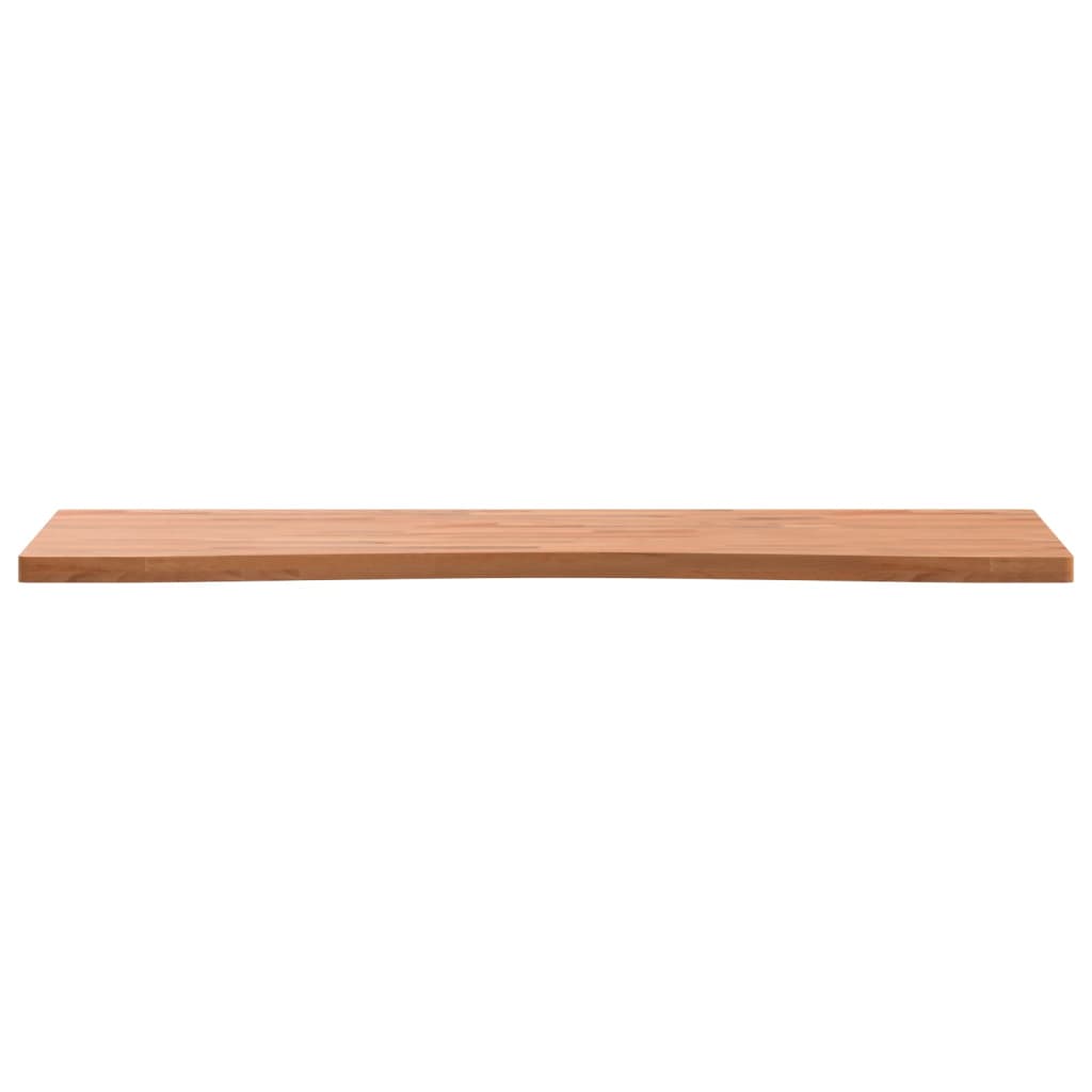 Blat de birou, 100x(55-60)x2,5 cm, lemn masiv de fag - Lando