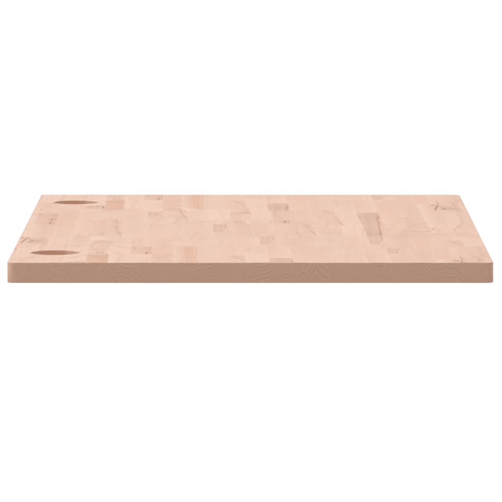 Blat de birou, 100x60x2,5 cm, lemn masiv de fag - Lando