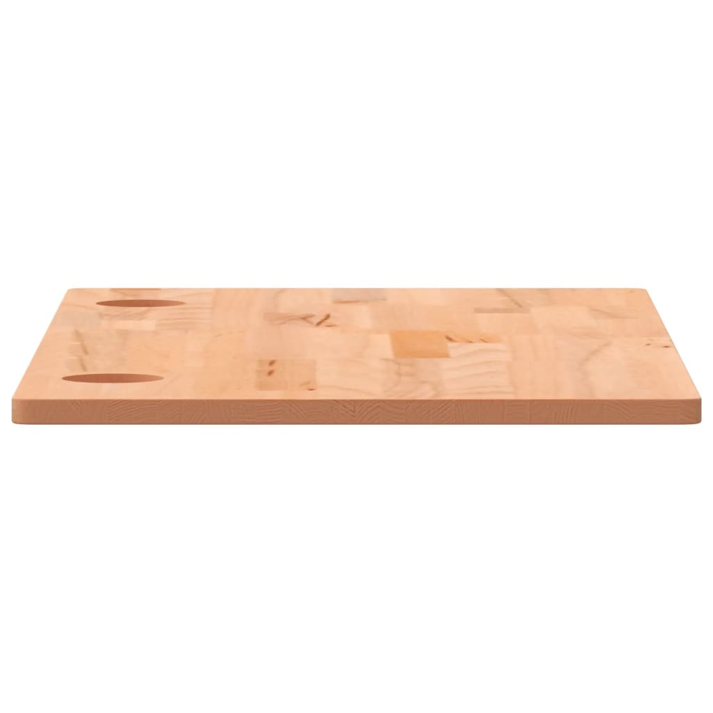 Blat de birou, 110x55x1,5 cm, lemn masiv de fag - Lando