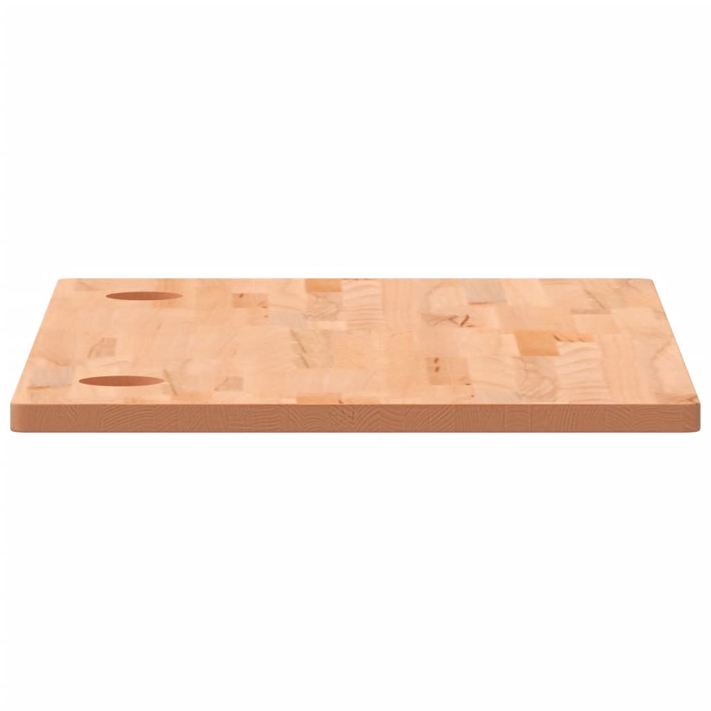 Blat de birou, 110x60x2,5 cm, lemn masiv de fag - Lando