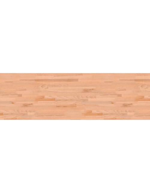Încărcați imaginea în vizualizatorul Galerie, Blat pentru banc de lucru, 220x55x2,5 cm, lemn masiv de fag - Lando
