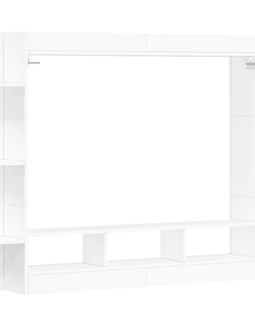 Încărcați imaginea în vizualizatorul Galerie, Comodă TV, alb, 152x22x113 cm, lemn prelucrat - Lando
