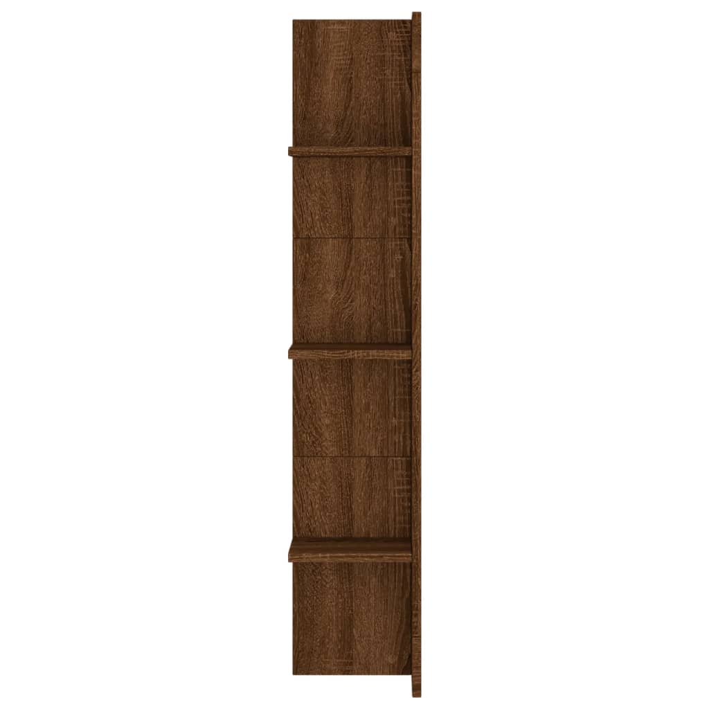 Dulap TV, stejar maro, 152x22x113 cm, lemn prelucrat - Lando