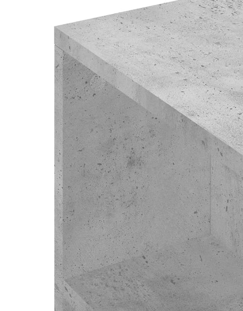 Încărcați imaginea în vizualizatorul Galerie, Comodă TV, gri beton, 102x34,5x43 cm, lemn prelucrat Lando - Lando
