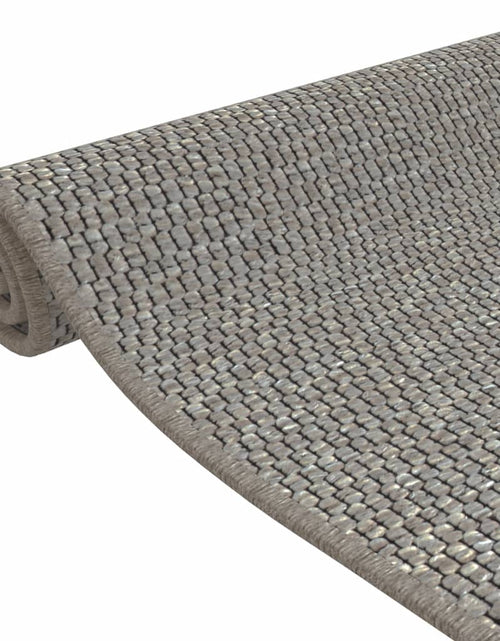 Загрузите изображение в средство просмотра галереи, Covor traversă cu aspect sisal, argintiu, 50x100 cm Lando - Lando
