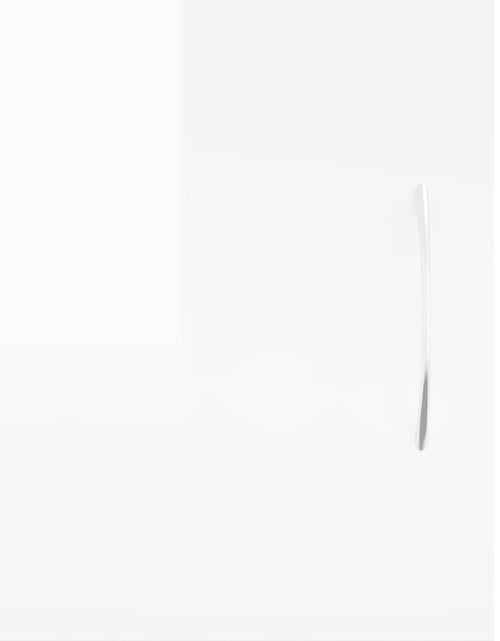Încărcați imaginea în vizualizatorul Galerie, Comodă TV, alb extralucios, 102x30x37,5 cm, lemn prelucrat Lando - Lando
