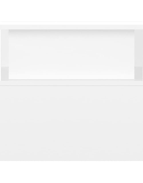 Загрузите изображение в средство просмотра галереи, Măsuță de cafea, alb extralucios, 90x55x42,5 cm, lemn compozit Lando - Lando
