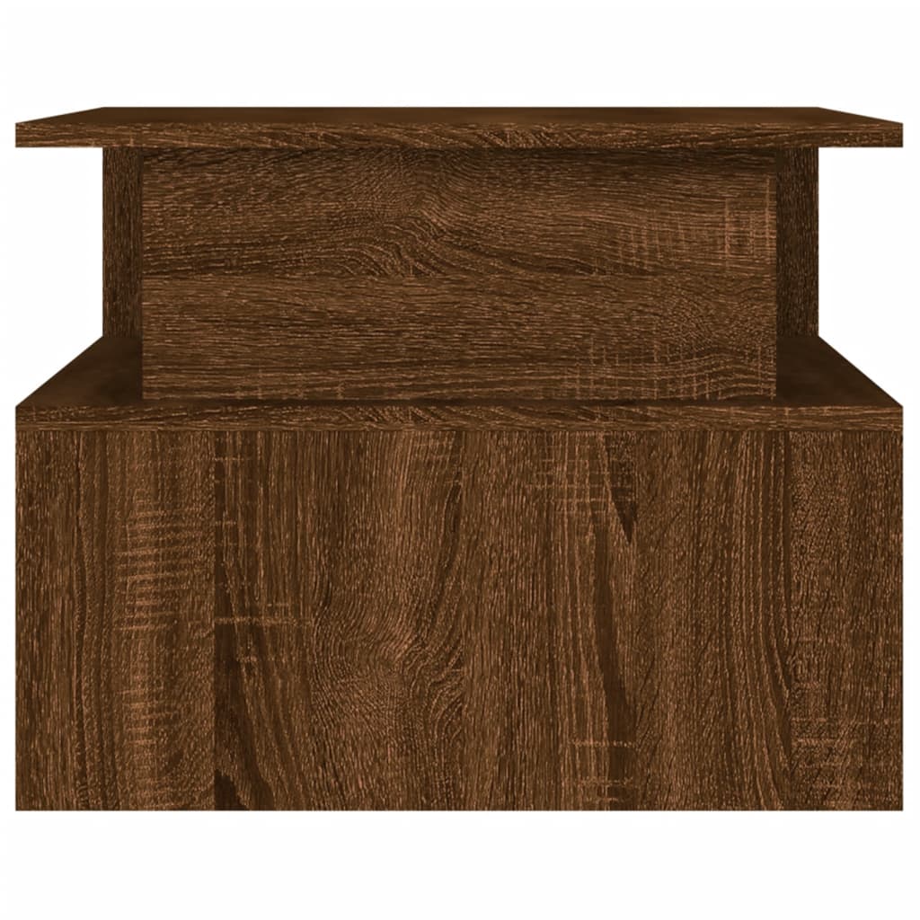 Măsuță de cafea, stejar maro, 90x55x42,5 cm, lemn prelucrat Lando - Lando