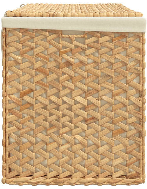 Încărcați imaginea în vizualizatorul Galerie, Coș de rufe cu 3 secțiuni 75x42,5x52 cm zambilă de apă - Lando

