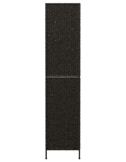 Încărcați imaginea în vizualizatorul Galerie, Paravan de cameră cu 5 panouri negru 205x180 cm zambilă de apă - Lando
