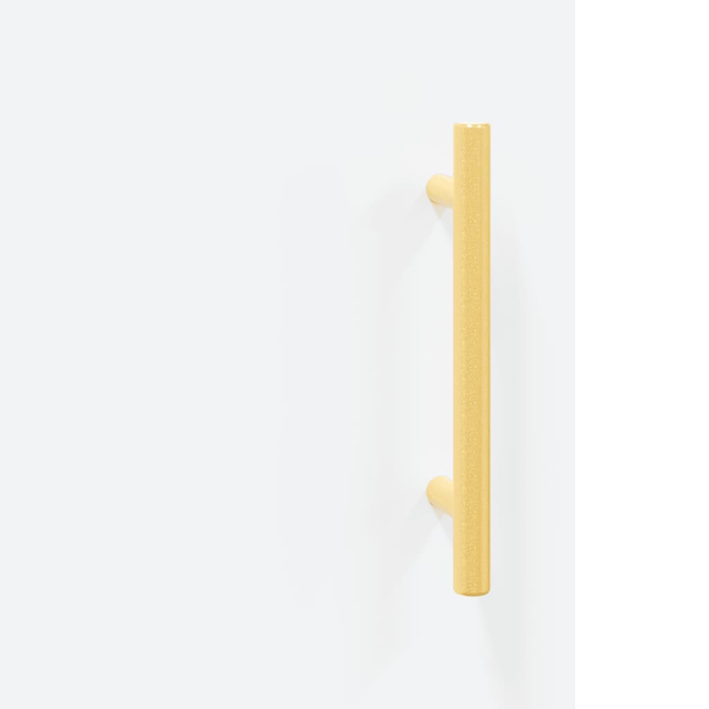 Dulap înalt, alb, 69,5x34x180 cm, lemn compozit Lando - Lando