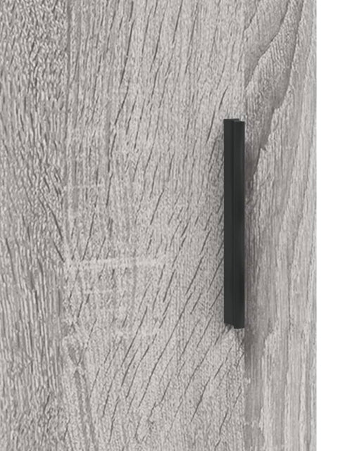 Încărcați imaginea în vizualizatorul Galerie, Dulap înalt, gri sonoma, 34,5x34x180 cm, lemn prelucrat Lando - Lando
