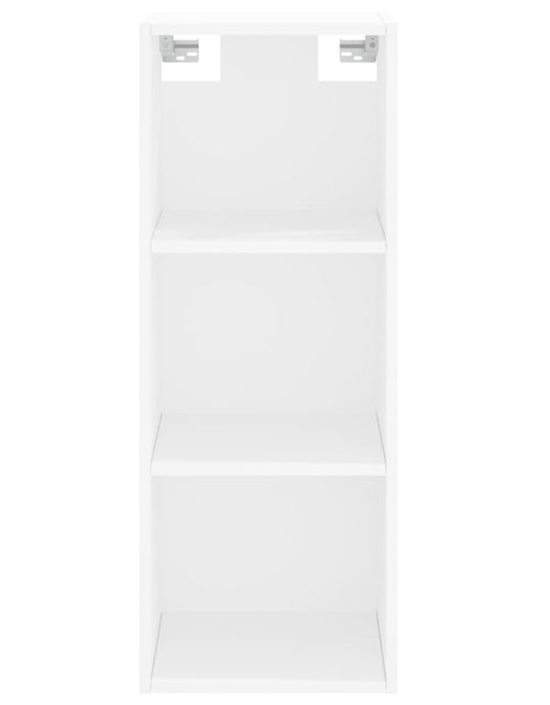 Încărcați imaginea în vizualizatorul Galerie, Dulap înalt, alb, 34,5x32,5x180 cm, lemn prelucrat - Lando
