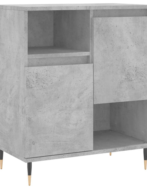 Încărcați imaginea în vizualizatorul Galerie, Servante, 2 piese, gri beton, lemn prelucrat Lando - Lando
