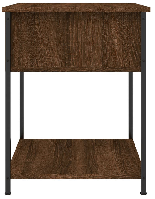 Încărcați imaginea în vizualizatorul Galerie, Noptieră, stejar maro, 44x45x58 cm, lemn compozit - Lando
