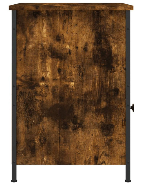 Încărcați imaginea în vizualizatorul Galerie, Noptiere, 2 buc., stejar fumuriu, 40x42x60 cm, lemn prelucrat - Lando
