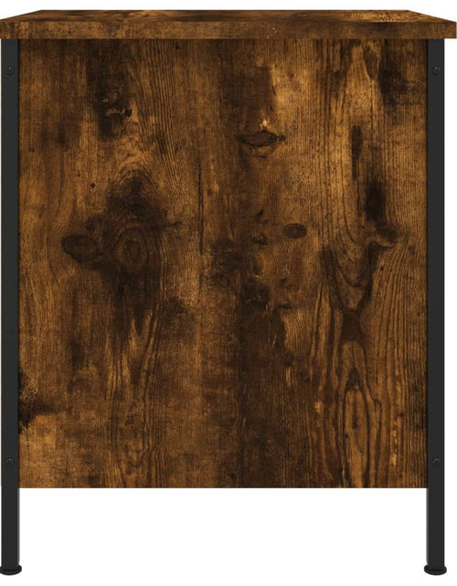 Încărcați imaginea în vizualizatorul Galerie, Noptieră, stejar fumuriu, 40x42x50 cm, lemn compozit
