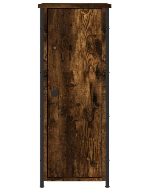 Încărcați imaginea în vizualizatorul Galerie, Noptiere, 2 buc., stejar fumuriu, 32x42x80 cm, lemn compozit - Lando
