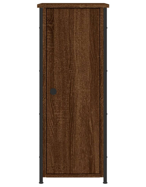 Încărcați imaginea în vizualizatorul Galerie, Noptieră, stejar maro, 32x42x80 cm, lemn compozit - Lando
