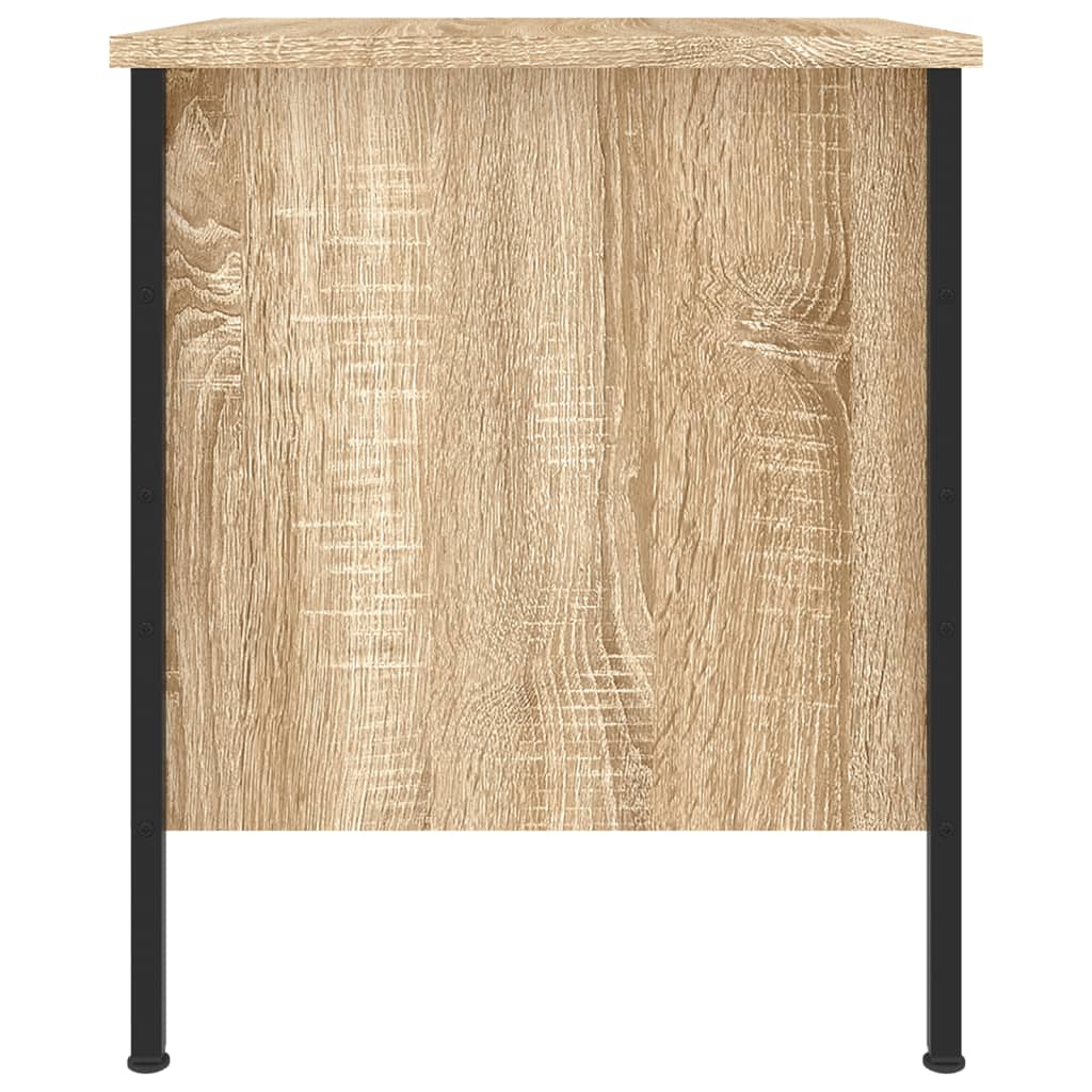 Noptiere, 2 buc., stejar sonoma, 40x42x50 cm, lemn compozit - Lando
