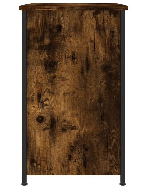 Загрузите изображение в средство просмотра галереи, Noptiere, 2 buc., stejar fumuriu, 40x36x60 cm, lemn compozit - Lando
