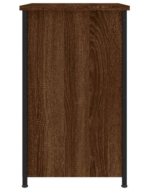 Încărcați imaginea în vizualizatorul Galerie, Noptieră, stejar maro, 40x36x60 cm, lemn compozit - Lando

